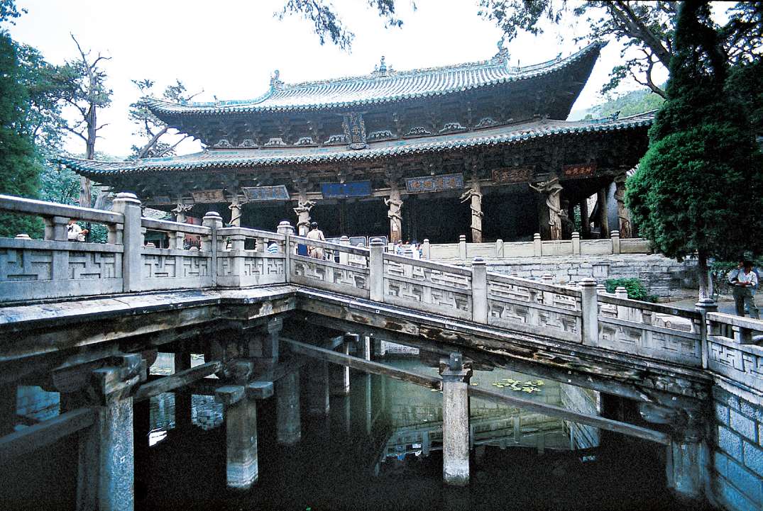 晋祠建筑与院落